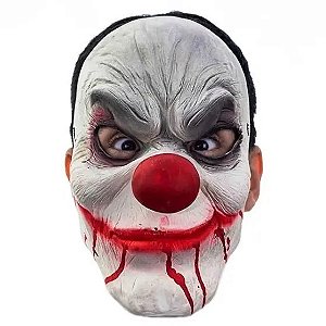 MASCARA PALHACO ASSASSINO LATEX - SPOOK