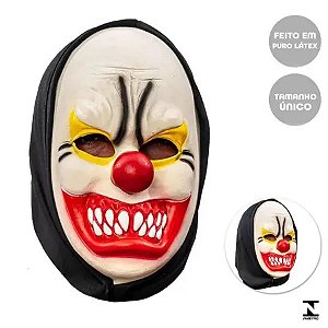 MASCARA PALHACO EM LATEX - SPOOK