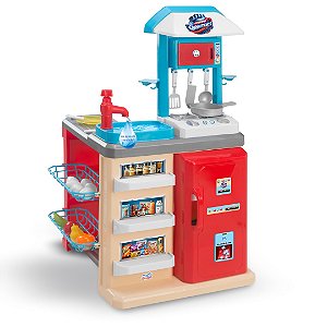 COZINHA GOURMET VERMELHA  8015 - MAGIC TOYS