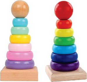 TORRE DE ENCAIXE MDF SORTIDOS - TOYMIX