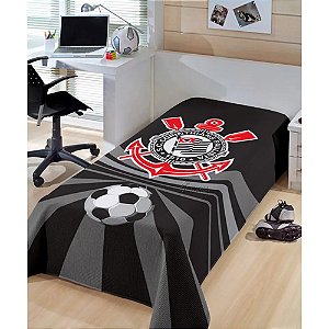 Jogo de Cama Corinthians Solteiro 2 pçs - Bouton