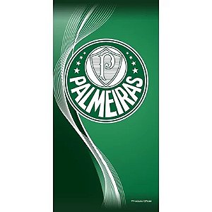 Toalha Palmeiras Banho Veludo 70x140 - BOUTON