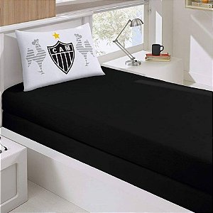 Jogo Cama de Solterio 2 pçs Atletico Mineiro - Bouton