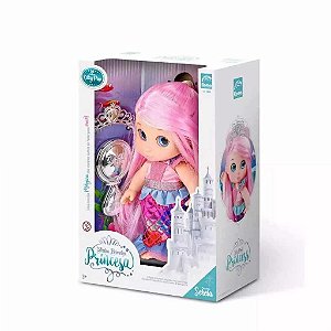 Boneca Minha Primeira Princesa Sereia - Roma Brinqueos