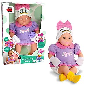 Boneca Classic Dolls Recem Nascido Margarida - Roma Brinquedos