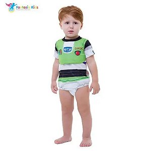 Fantasia Buzz Lightyear Toy Story Baby - Regina Festas