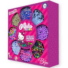 #Euqfiz Alphabeads Bijus Hello Kitty - I9 Brinquedos