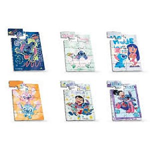 Jogo Mini Quebra Cabeça Lilo & Stitch MDF - Pais e Filhos