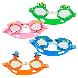 Oculos Natação Bichinhos Antiembaçante - Mor