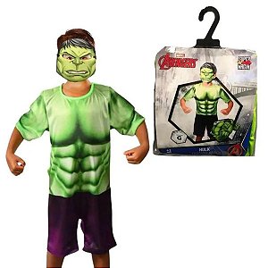 Fantasia Hulk Basica G - Super Magia