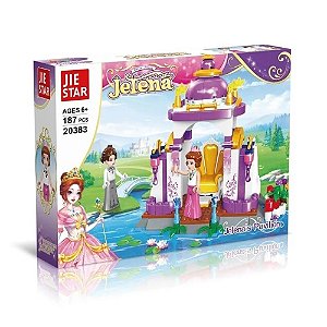 Mundo das Princesas Jelenas Castelo187Pcs Blocos - Jie Star