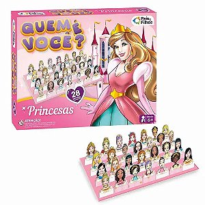 Jogo Quem é Você Princesas - Pais e Filhos