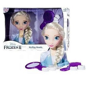 Boneca Frozen II Styling Heads Disney - NovaBrink