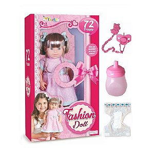 Boneca Fashion Doll - Miketa Brinquedos
