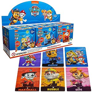 Jogo Mini Quebra Cabeca Patrulha Canina MDF - Pais e Filhos