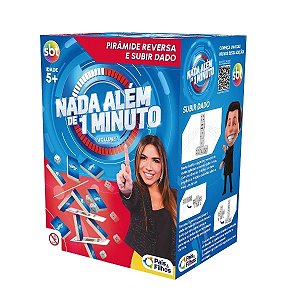 Jogo Nada alem de 1 Minuto Pirâmide Reversa - Pais e Filhos