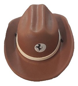Chapéu Cowboy Marrom EVA Cowgirl - Riplas
