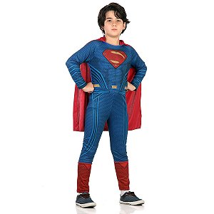 Fantasia Super Homem Longo G - Sulamericana Fantasias