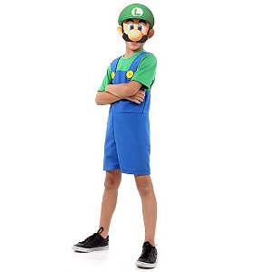 Fantasia Luigi Super Mario P - Sulamericana Fantasias