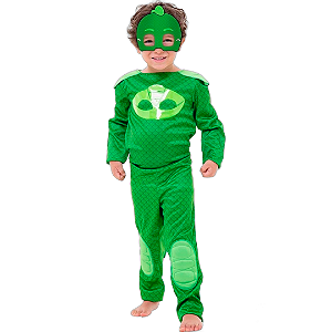 Fantasia PJ Masks Largatixo Longo M - Sulamericana Fantasias