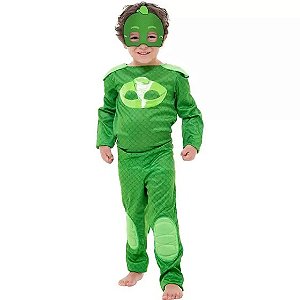 Fantasia Pj Masks Largatixo Longo G - Regina Festas