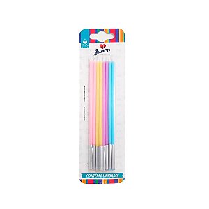 Vela Palito Grande Candy Colors - Junco