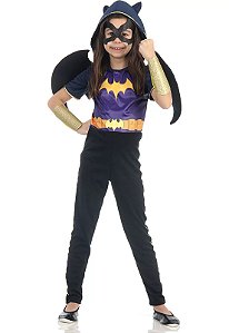 Fantasia Batgirl DC Super Hero Girls G - Sulamericana Fantasias