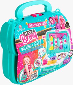 Bolsinha Atelie Kit Beleza Make Infantil MK50 - Polibrinq
