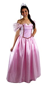Fantasia Princesa Aurora Adulto M - Masquerade