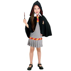 Fantasia Hermione Bruxa Magica GG - Sulamericana Fantasias