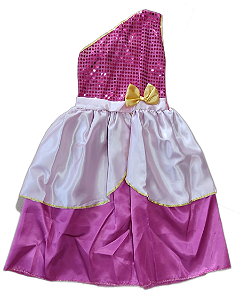Fantasia Princesa Peach Super Mario G - BrinkModel