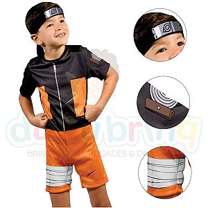 Fantasia Naruto com Bandana P - Super Magia