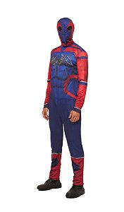 Fantasia Homem Aranha Caranguejo Adulto M - Fantasias Super