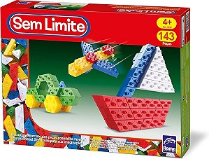 Blocos para Montar Sem Limite - Roma Brinquedos