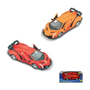 Carro Controle Remoto Motor Sport Abre Portas - Cks Brinquedos