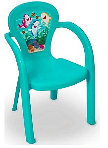 Cadeira Oceano Decorada Infantil - Usual Plastic