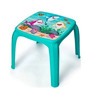 Mesa Oceano Decorada Infantil - Usual Plastic
