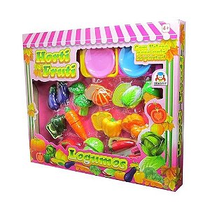 Hortifruti Legumes com Velcro - Braskit