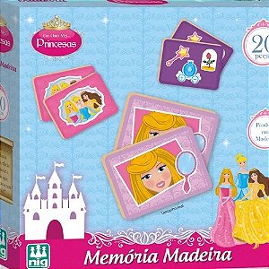 Jogo da Memória Princesa Ref 0794 - Pais e Filhos