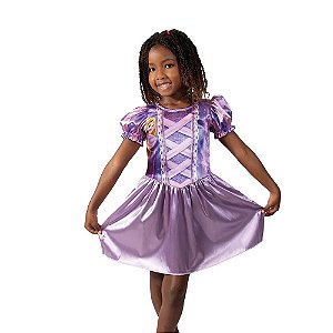 Fantasia Rapunzel Enrolados P - Rubies