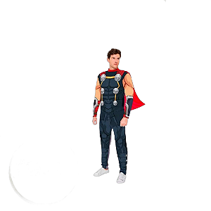 Fantasia Thor Adulto M 40/42 - Regina Festas