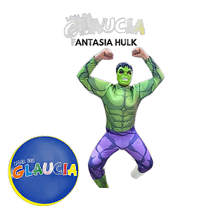 Fantasia Hulk Adulto G 42/44 - Regina Festas