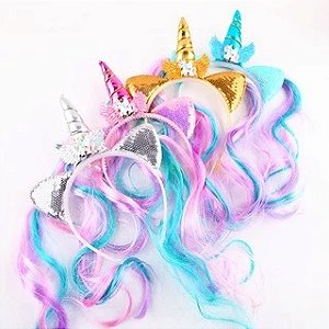 Tiara Unicornio Cabelo - Pica Pau