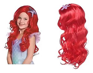 Peruca Sereia Ariel - Pica Pau