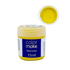 Tinta Liquida Amarelo 15ml - Colormake