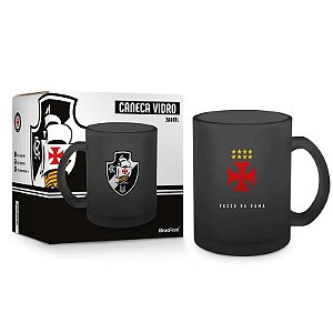 Caneca Vasco Vidro Diamond Times 300 ml - Brasfoot