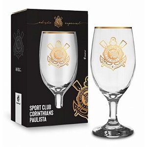Taça Corinthians Windsor Serie Ouro 330ml Times - Brasfoot