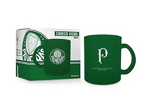 Caneca Palmeiras Diamond Vidro 300ml Times - Brasfoot