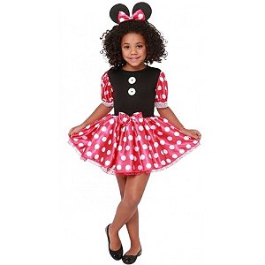 Fantasia Minnie Paete Rosa G - Masquerade