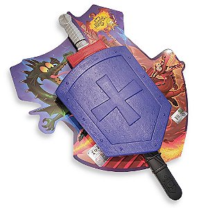 Kit Medieval Escudo e Espada Sortidos - Le Plastic